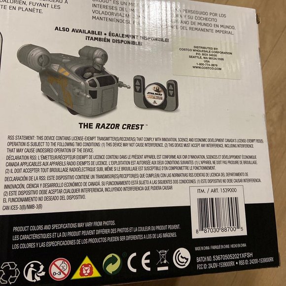 STAR WARS THE MANDALORIAN, GROGU AND HOVER PRAM, BABY YODA, RADIO CONTROL - Picture 8 of 10